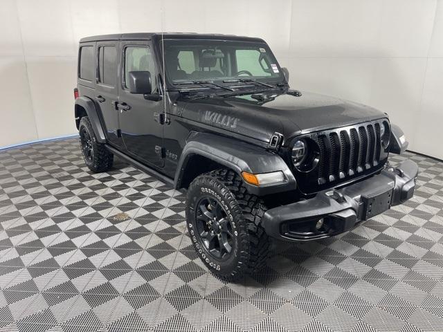 used 2021 Jeep Wrangler Unlimited car, priced at $31,995