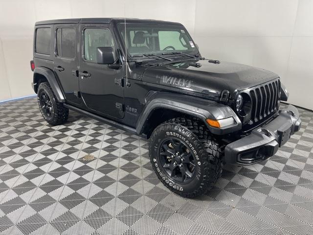 used 2021 Jeep Wrangler Unlimited car, priced at $31,995