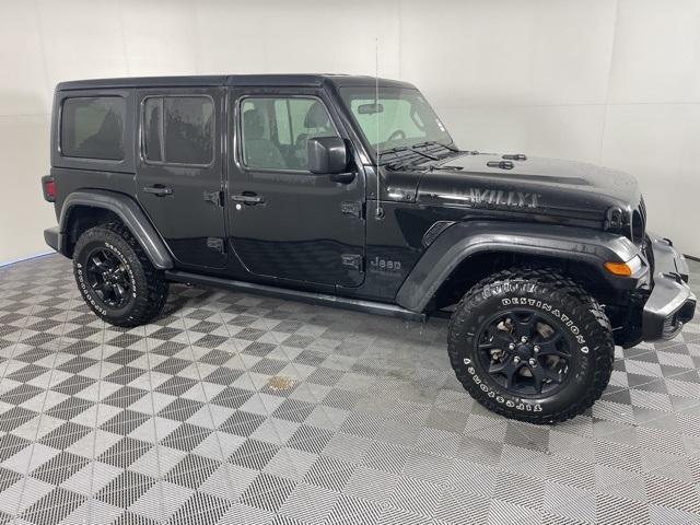 used 2021 Jeep Wrangler Unlimited car, priced at $31,995