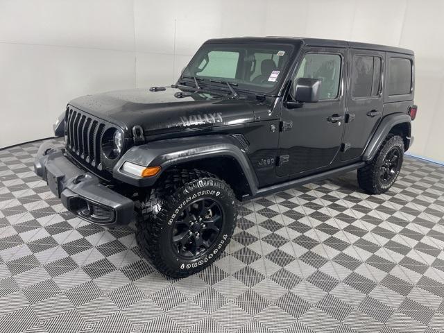 used 2021 Jeep Wrangler Unlimited car, priced at $31,995