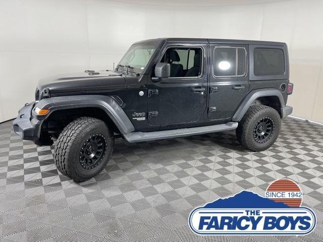 used 2018 Jeep Wrangler Unlimited car, priced at $28,695