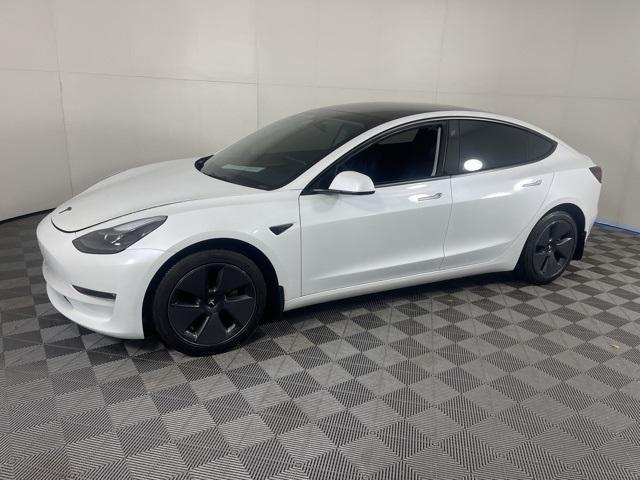 used 2023 Tesla Model 3 car, priced at $32,495