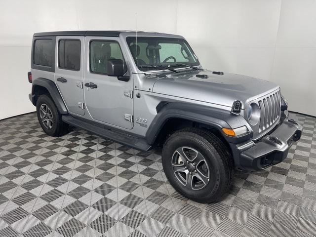 used 2019 Jeep Wrangler Unlimited car, priced at $24,395