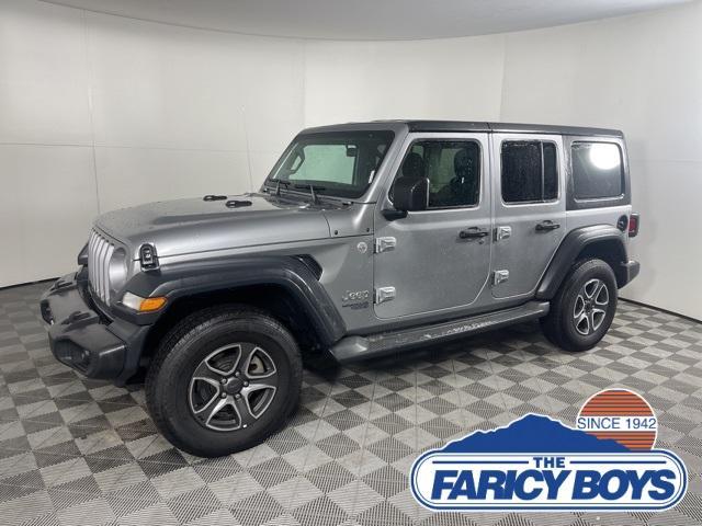 used 2019 Jeep Wrangler Unlimited car, priced at $24,395