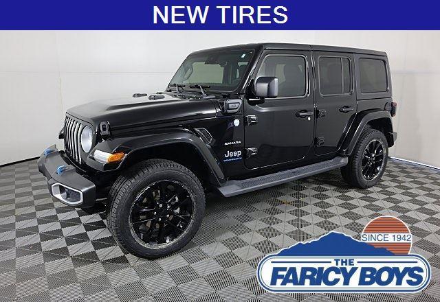 used 2023 Jeep Wrangler 4xe car, priced at $34,995