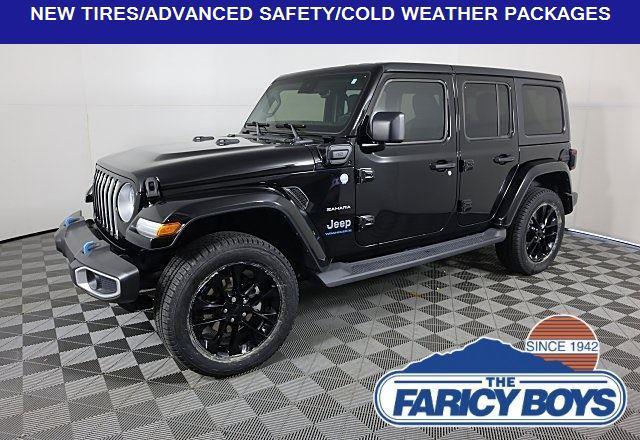 used 2023 Jeep Wrangler 4xe car, priced at $34,995