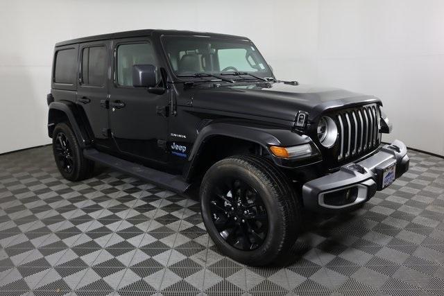 used 2021 Jeep Wrangler Unlimited 4xe car, priced at $34,995