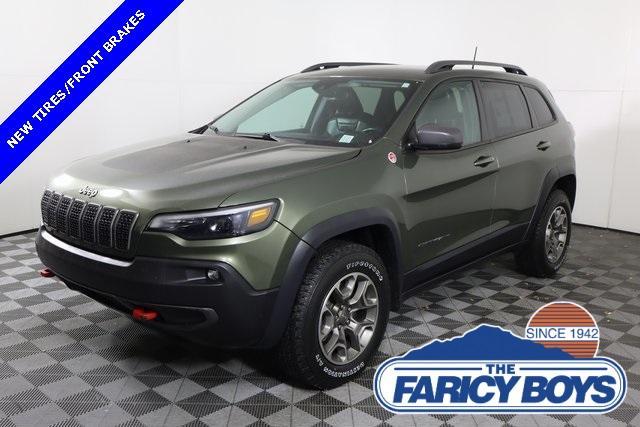 used 2021 Jeep Cherokee car, priced at $21,795