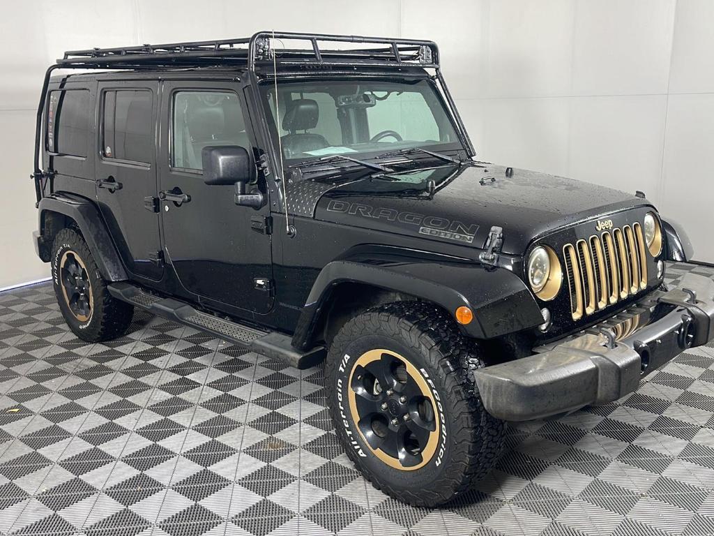 used 2014 Jeep Wrangler Unlimited car, priced at $15,995