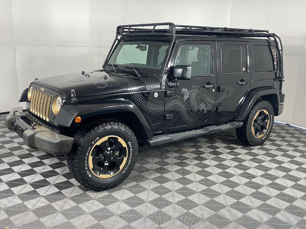 used 2014 Jeep Wrangler Unlimited car, priced at $15,995