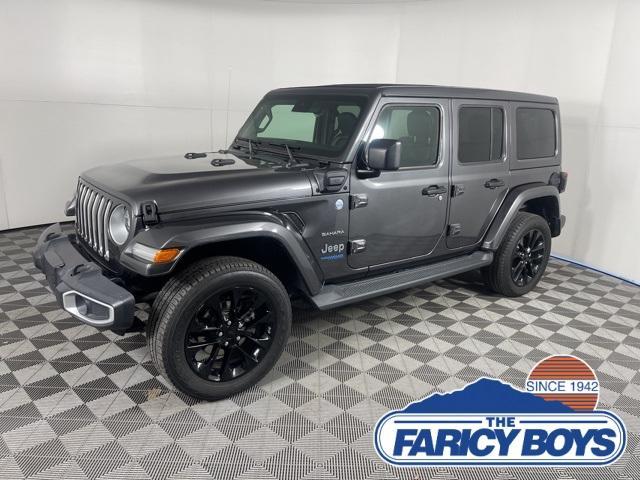 used 2021 Jeep Wrangler Unlimited 4xe car, priced at $30,695