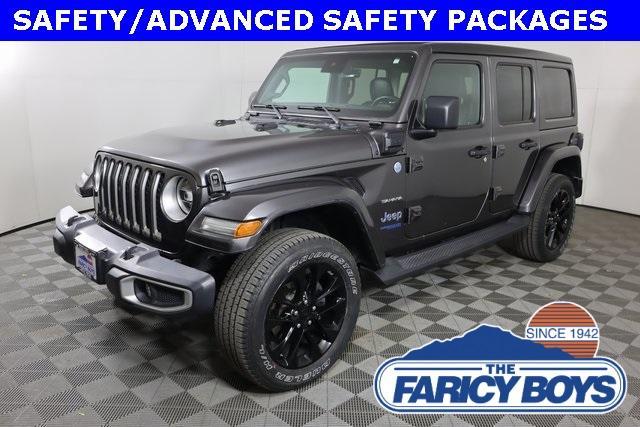 used 2021 Jeep Wrangler Unlimited 4xe car, priced at $28,995