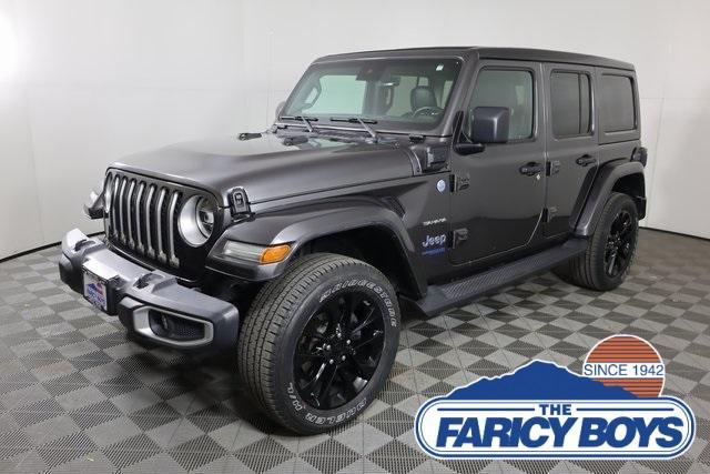 used 2021 Jeep Wrangler Unlimited 4xe car, priced at $29,995