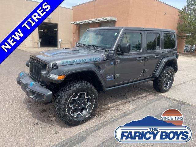 used 2021 Jeep Wrangler Unlimited 4xe car, priced at $40,995