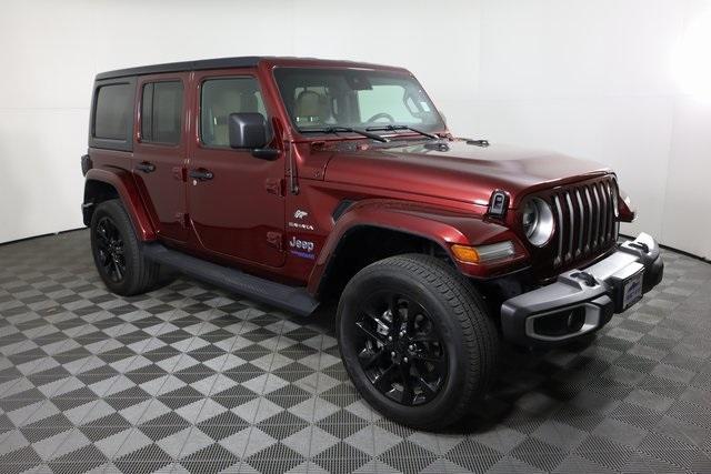 used 2021 Jeep Wrangler Unlimited 4xe car, priced at $37,995