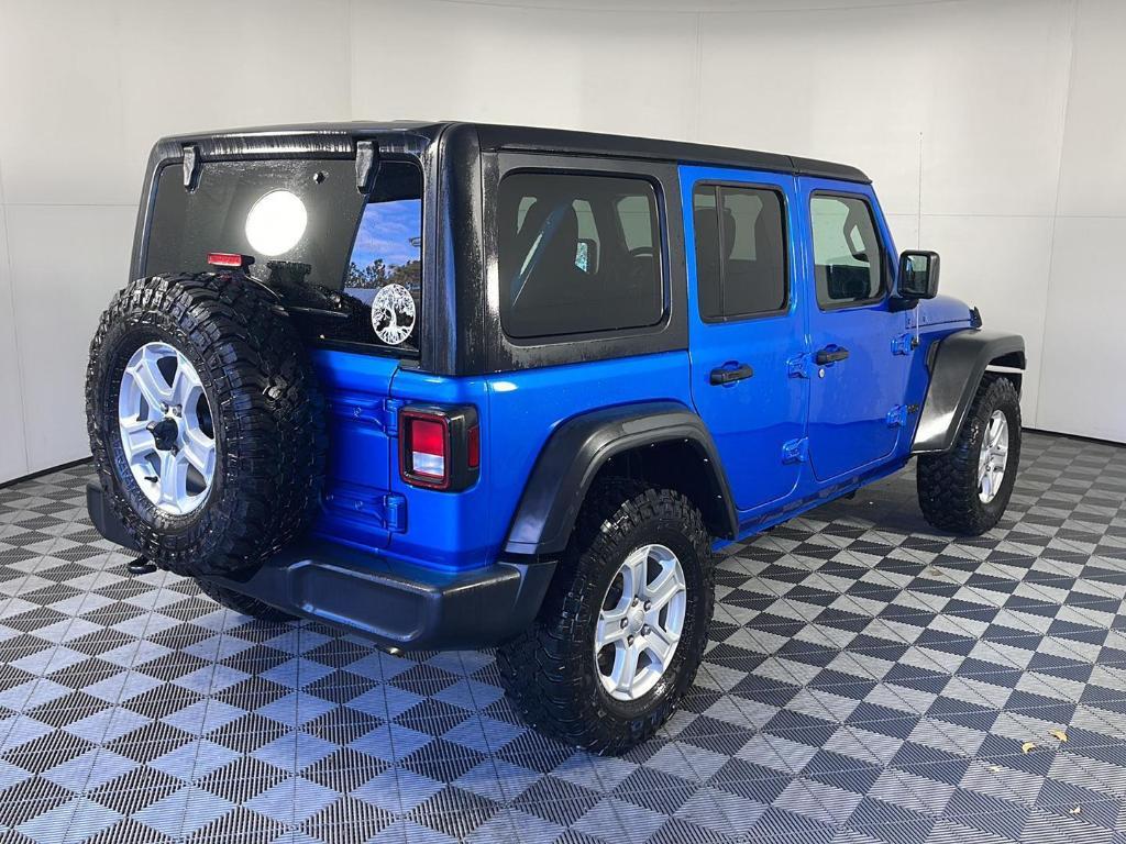 used 2022 Jeep Wrangler Unlimited car, priced at $31,495