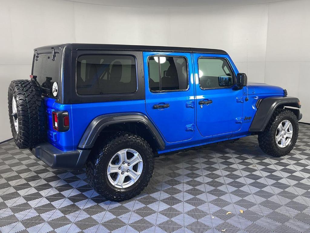 used 2022 Jeep Wrangler Unlimited car, priced at $31,495