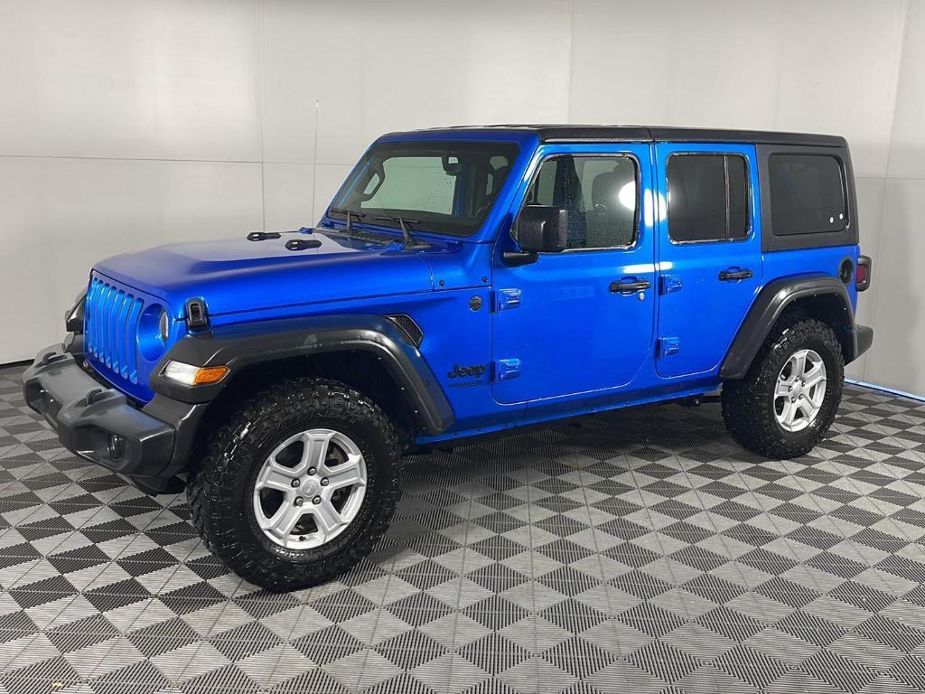 used 2022 Jeep Wrangler Unlimited car, priced at $31,495