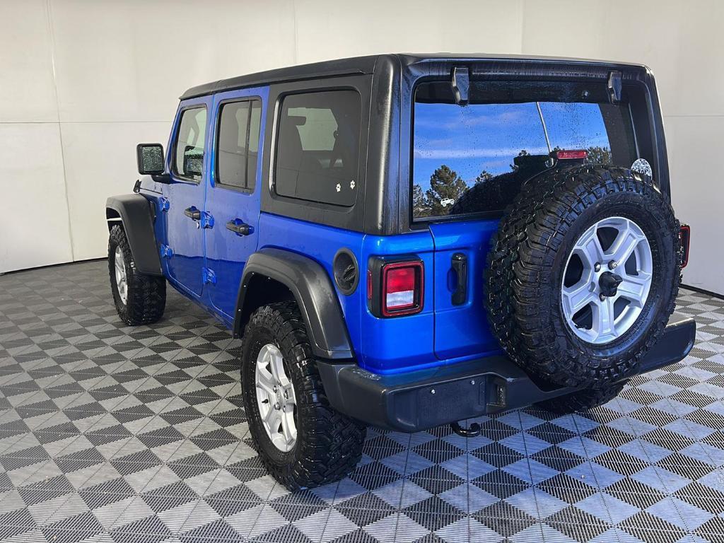 used 2022 Jeep Wrangler Unlimited car, priced at $31,495