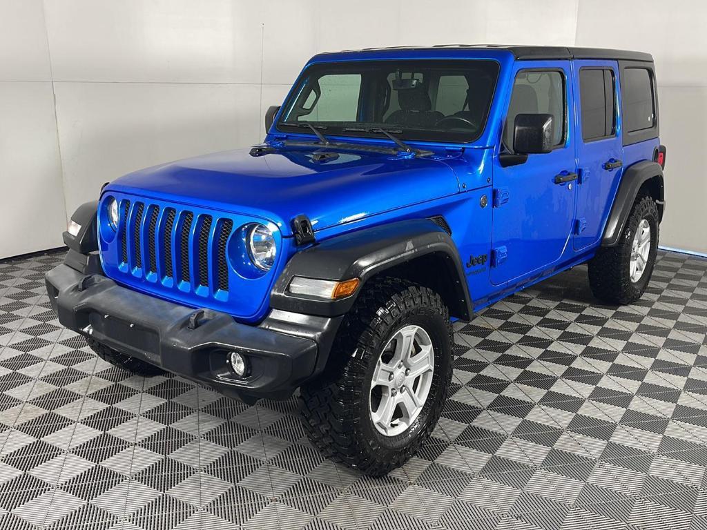 used 2022 Jeep Wrangler Unlimited car, priced at $31,495