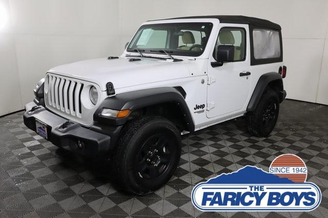 used 2021 Jeep Wrangler car, priced at $28,195