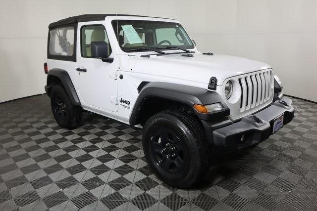 used 2021 Jeep Wrangler car, priced at $28,195