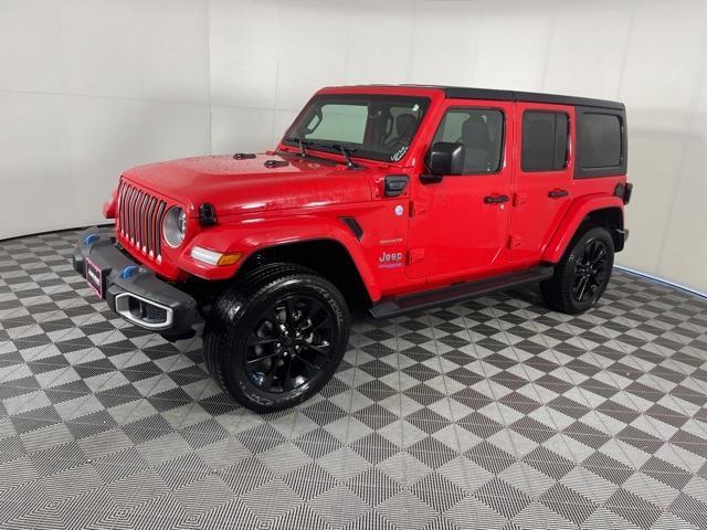 used 2022 Jeep Wrangler Unlimited 4xe car, priced at $34,695