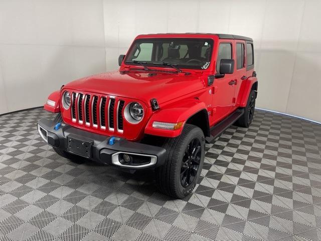 used 2022 Jeep Wrangler Unlimited 4xe car, priced at $34,695