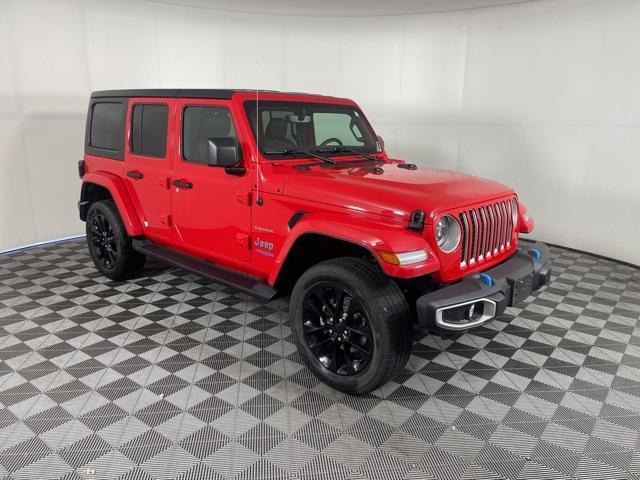used 2022 Jeep Wrangler Unlimited 4xe car, priced at $34,695