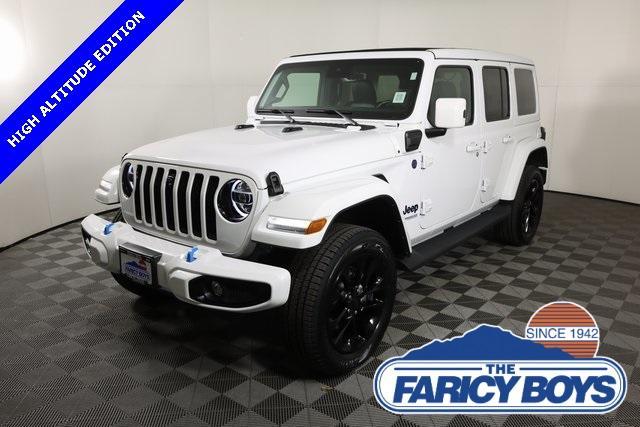 used 2021 Jeep Wrangler Unlimited 4xe car, priced at $40,495