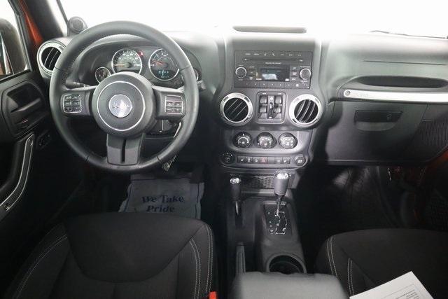 used 2014 Jeep Wrangler Unlimited car, priced at $23,995