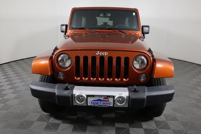 used 2014 Jeep Wrangler Unlimited car, priced at $23,995
