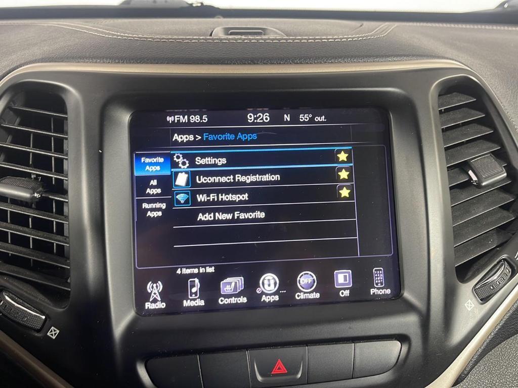 used 2015 Jeep Cherokee car, priced at $12,695