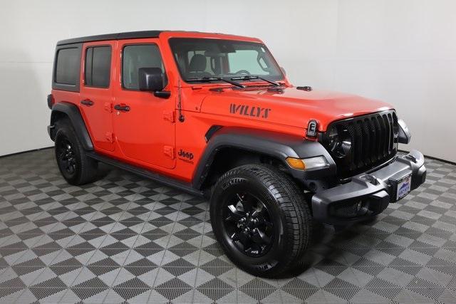 used 2021 Jeep Wrangler Unlimited car, priced at $30,995