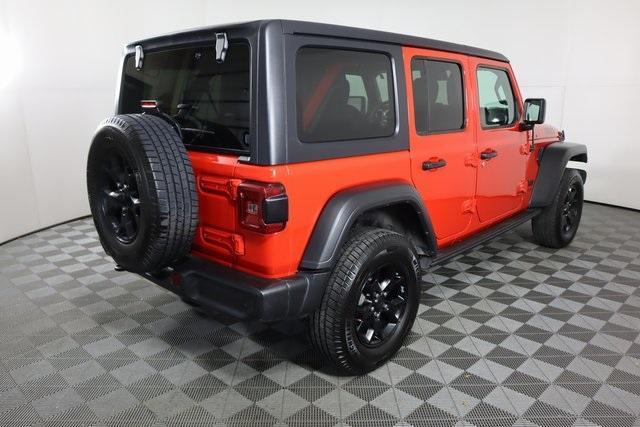 used 2021 Jeep Wrangler Unlimited car, priced at $30,995