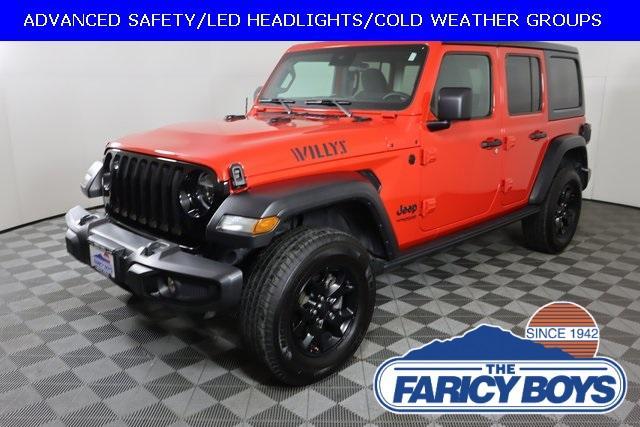 used 2021 Jeep Wrangler Unlimited car, priced at $30,995