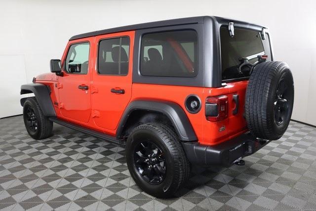 used 2021 Jeep Wrangler Unlimited car, priced at $30,995