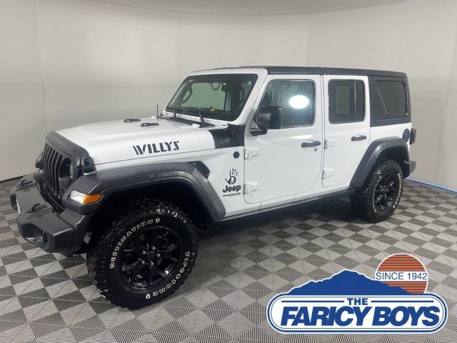 used 2020 Jeep Wrangler Unlimited car, priced at $28,695