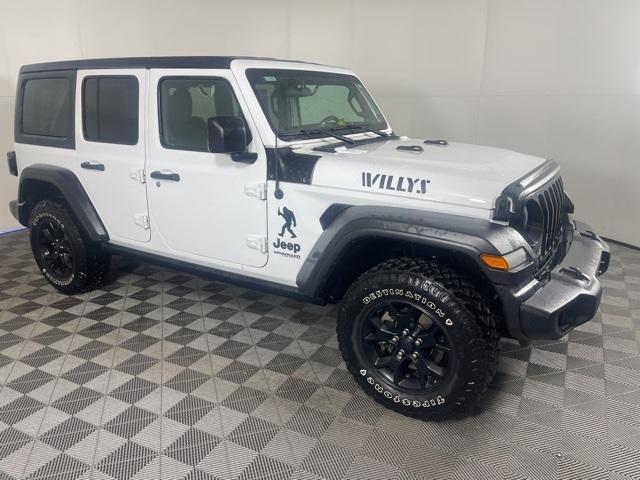 used 2020 Jeep Wrangler Unlimited car, priced at $28,695