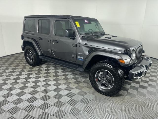 used 2021 Jeep Wrangler Unlimited 4xe car, priced at $34,995