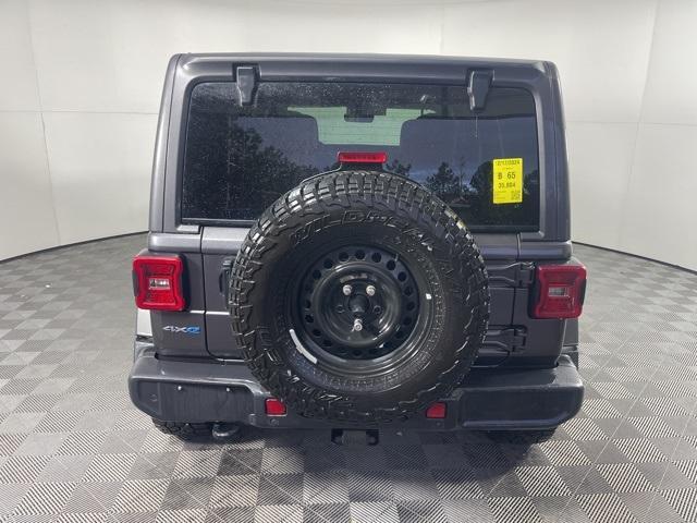 used 2021 Jeep Wrangler Unlimited 4xe car, priced at $34,995