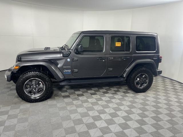 used 2021 Jeep Wrangler Unlimited 4xe car, priced at $34,995