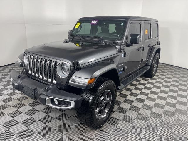 used 2021 Jeep Wrangler Unlimited 4xe car, priced at $34,995