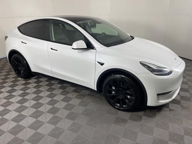 used 2021 Tesla Model Y car, priced at $28,995