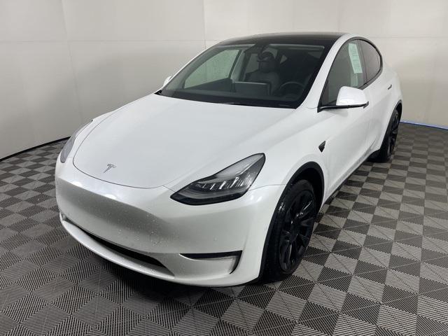 used 2021 Tesla Model Y car, priced at $28,995