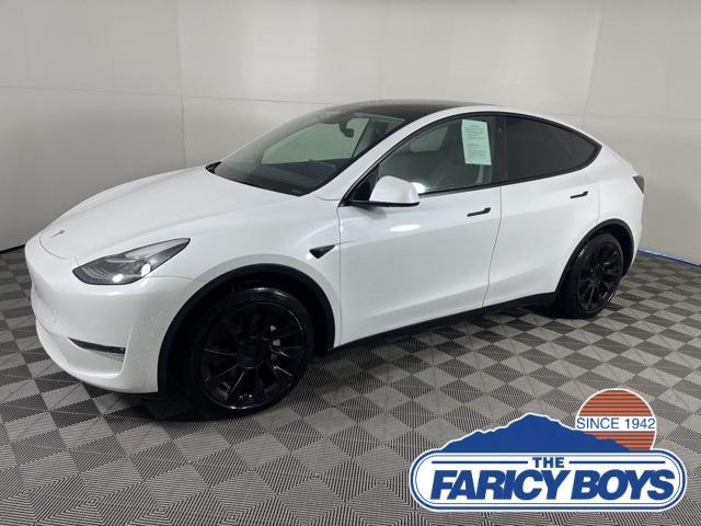 used 2021 Tesla Model Y car, priced at $28,995