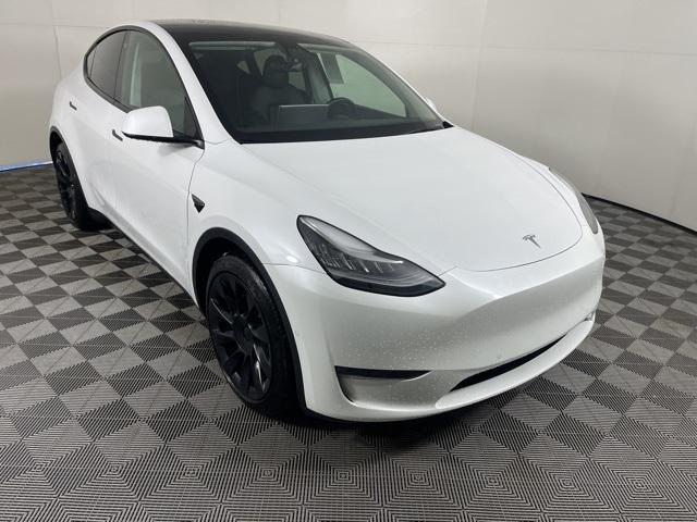 used 2021 Tesla Model Y car, priced at $28,995