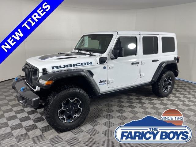 used 2022 Jeep Wrangler Unlimited 4xe car, priced at $32,995