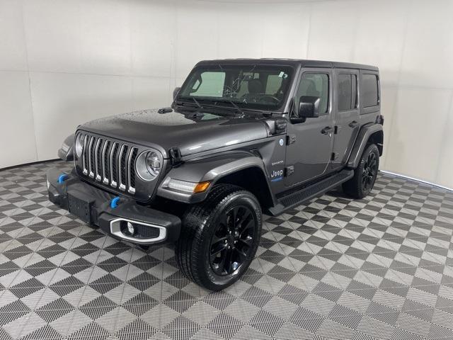 used 2022 Jeep Wrangler Unlimited 4xe car, priced at $33,995