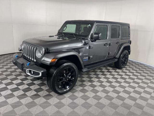 used 2022 Jeep Wrangler Unlimited 4xe car, priced at $33,995
